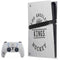 NHL Anaheim Ducks Black Text PS5 Pro Bundle Skin